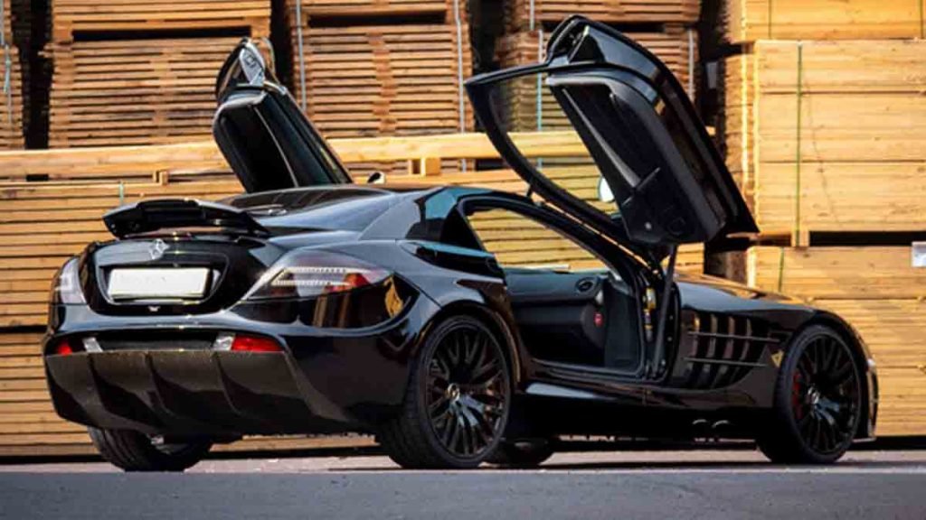 Top 10 Most Expensive Cars Sitting in Jay-Z & Beyonce's Garage 6 Mercedes Benz McLaren SLR