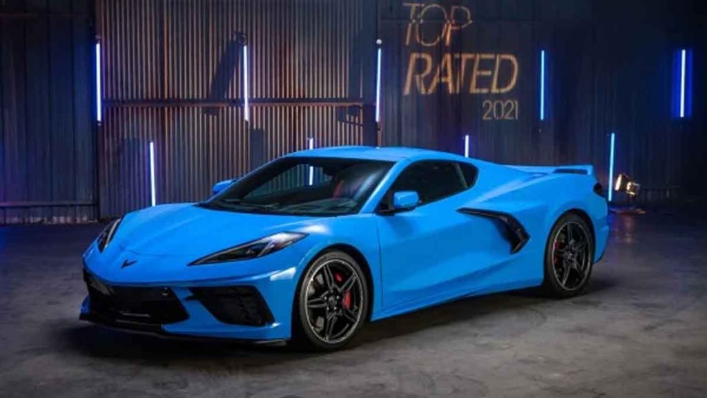 2021 Top Rated Cars, Trucks, SUVs and Sports Cars 2 TOP RATED SPORTS CAR - 2021 Chevrolet Corvette