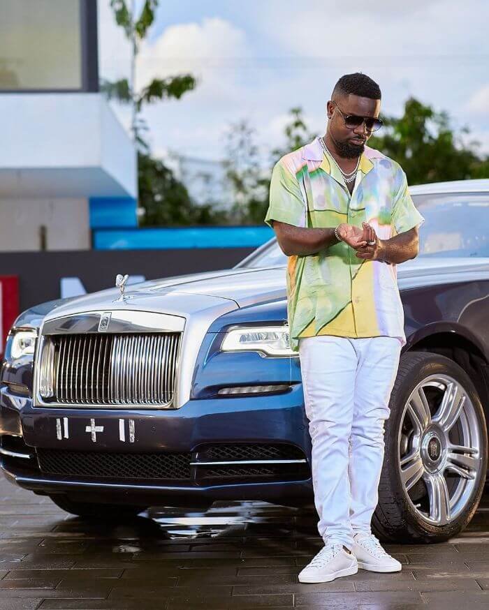 sarkodie Rolls-Royce Phantom
