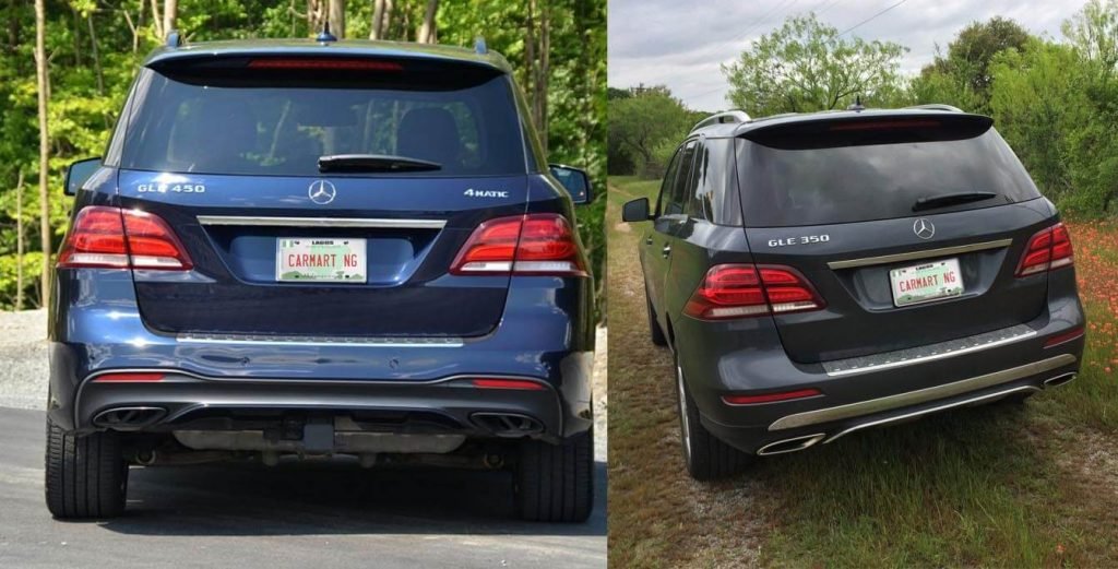 Mercedes Benz GLE 350 vs Mercedes Benz GLE 450 - Carmart Comparison 4 Mercedes Benz GLE 350 vs Mercedes Benz GLE 450 prices