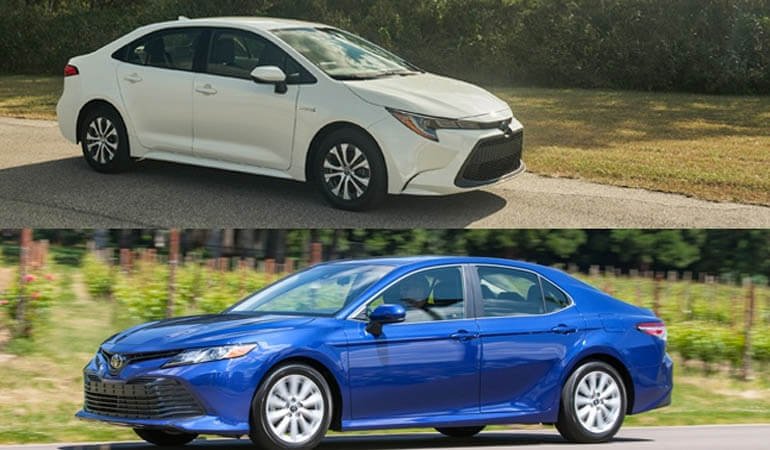 Compare 2020 Toyota Camry Vs 2020 Toyota Corolla In Nigeria 1 2020 Toyota Camry Vs 2020 Toyota Corolla