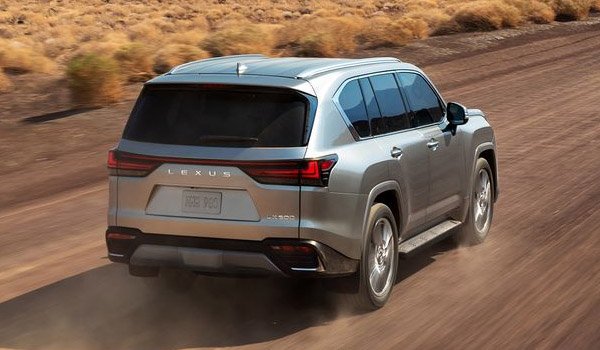 Prices Of 2022 Lexus LX 600 In Nigeria, Buying Guide, Engine Performance in Nigeria 2 2022 Lexus LX600 back view