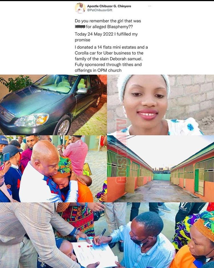 Apostle Chibuzor Chinyere Gifts Deborah’s Family New Car, House & Scholarships 1 Apostle Chibuzor Chinyere Gifts Deborah’s Family New Car