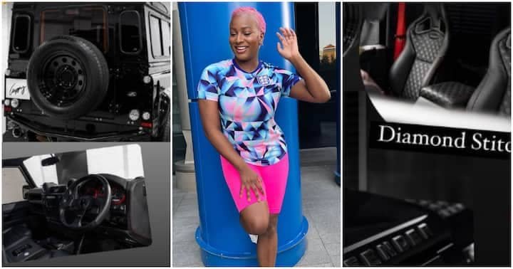 Dj Cuppy's Landrover Defender 90x