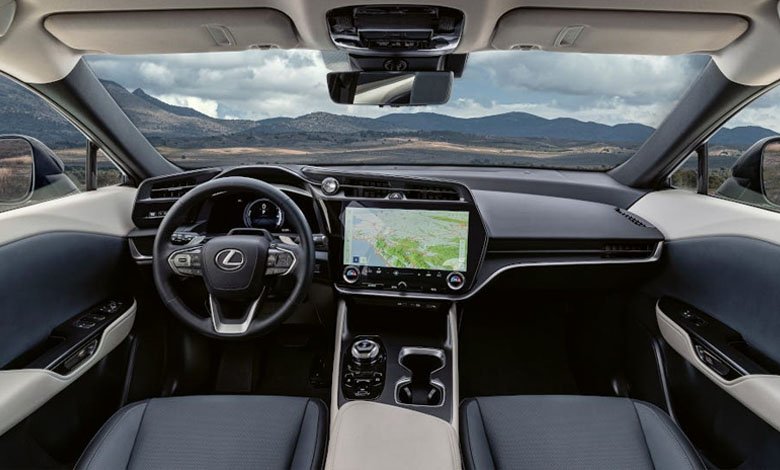 2023 lexus rz450e interior