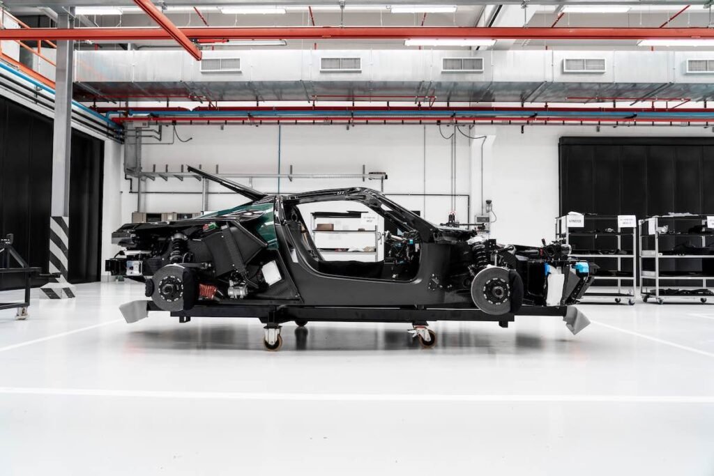 Pininfarina Battista in factory