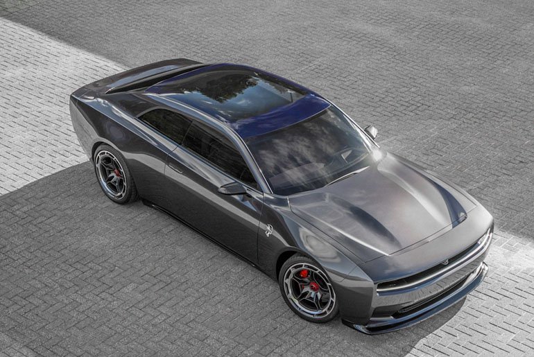 What You Should Know About Dodge's First Electric Muscle Car with a loud exhaust called ‘dark matter’ 1 Dodge Charger Daytona SRT Concept