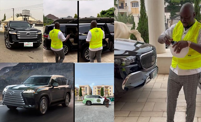 Obi Cubana Tops Garage With Latest 2022 Toyota Land Cruiser 300 70th Anniversary 1 Top Three Vehicles Obi Cubana silently Bought this 2022 so far Worth over 500 Million Naira