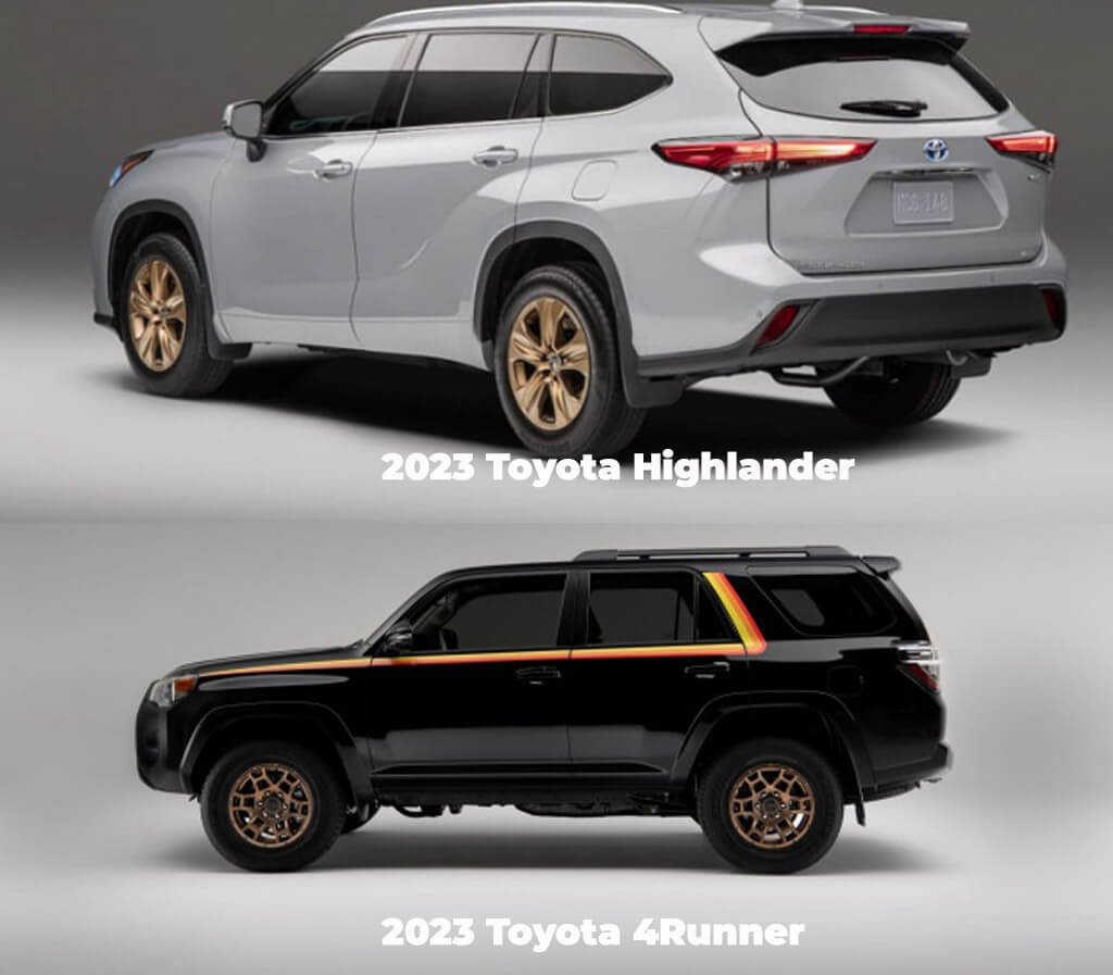 Is The new 2023 Toyota Highlander Better Than The 2023 Toyota 4Runner? 1 2023 Toyota Highlander Vs. 2023 Toyota 4Runner - What’s The Difference