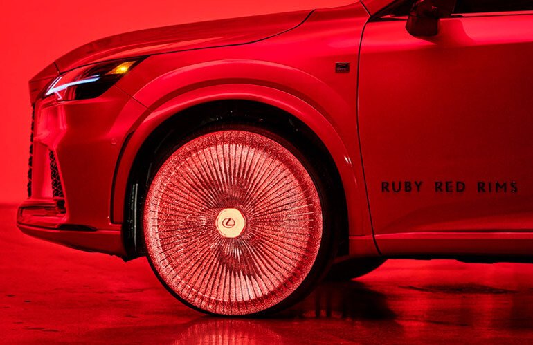 Meet Lexus RX Ruby Red Rims Concept 1 lexus-rx-gets-ruby-red-wheels-in-wizard-of-oz-tribute