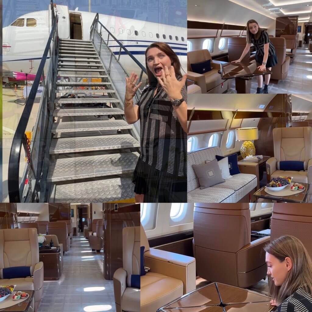 77 billion naira Worth of Luxury Private Jet