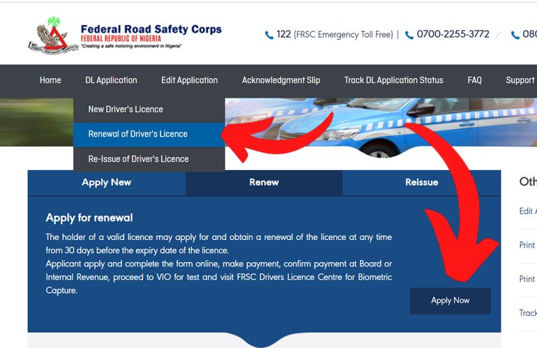 How To Renew your Driver’s License Online in Nigeria