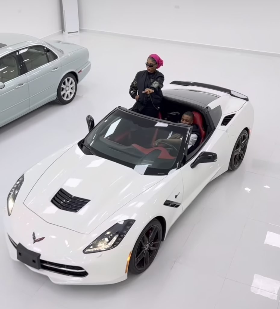 “This Car Is Made For Stingy People” Ola Of Lagos Inside The 2017 Chevrolet Corvette Stingray 2 Ola Of Lagos Inside The 2017 Chevrolet Corvette Stingray