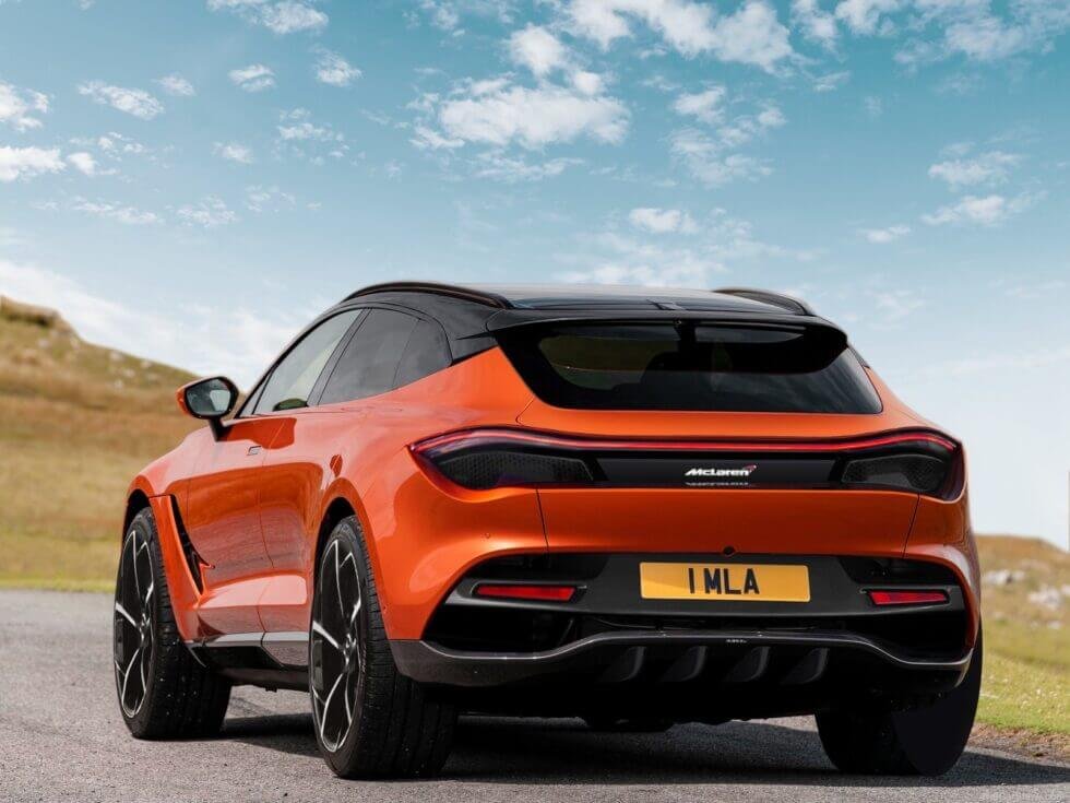 McLaren Has An Upcoming SUV; Here’s What To Expect 2 back view of The Anticipated McLaren SUV