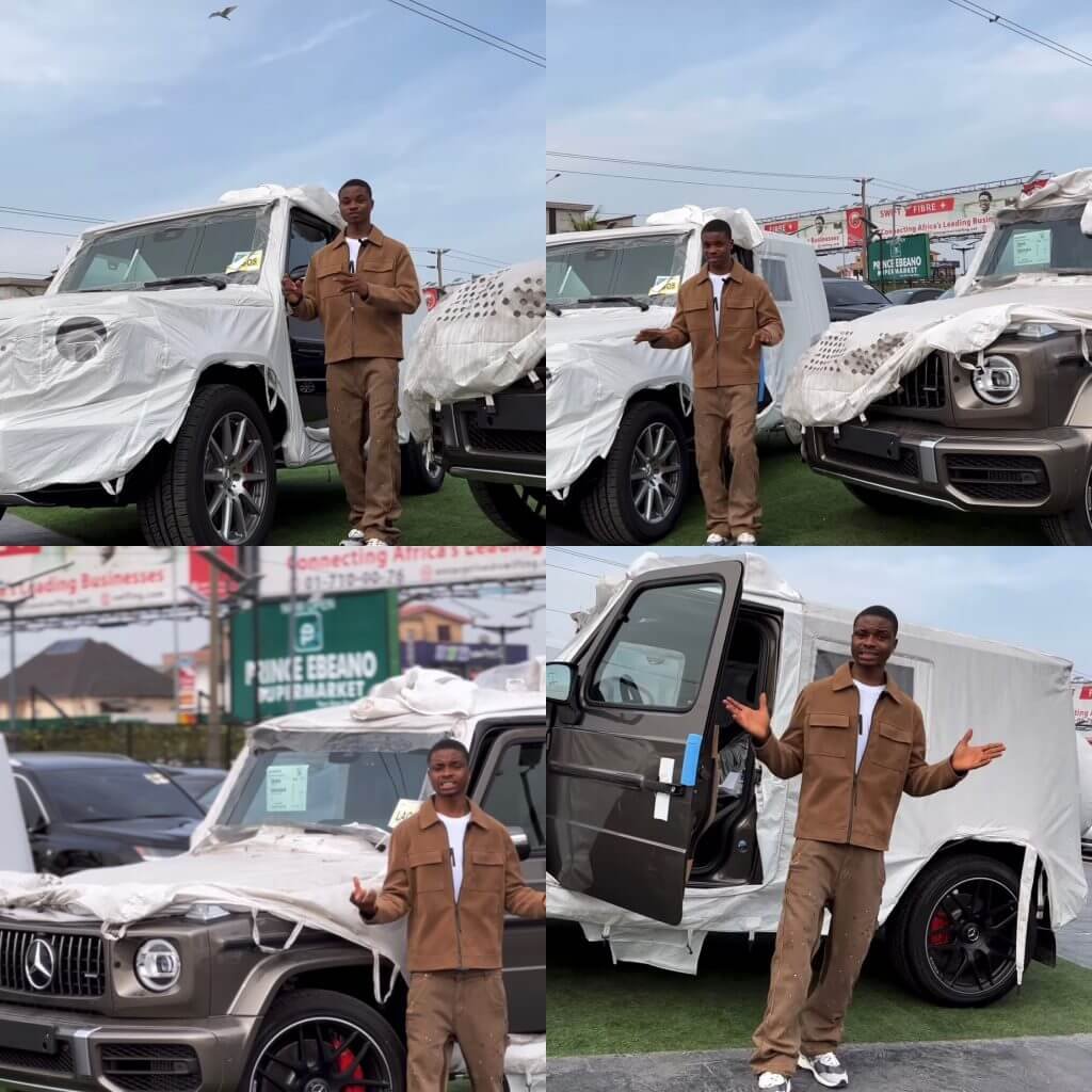 You Won Kpai Yourself when you never drive G wagon": Mercedes-Benz G-wagon is worth staying Alive For - Ola of Lagos 1 The ₦270 Million Worth G-Wagon