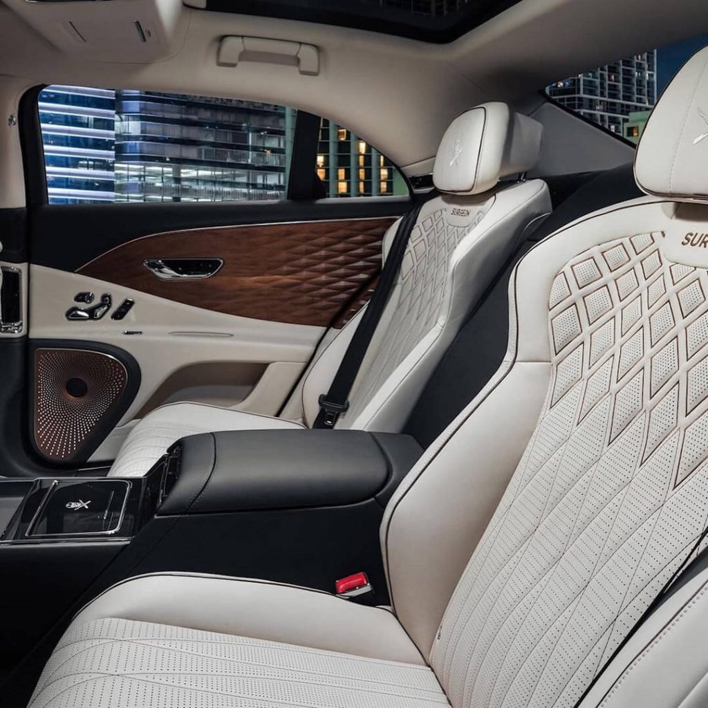 Meet The Special Edition Bentley Flying Spur called 'The Surgeon' Created By Famous Sneaker Designer 2 Special Edition Bentley Flying Spur called 'The Surgeon' interior
