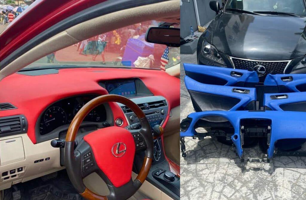 Top 4 Solutions to the POPULAR Dashboard Melting/Cracking Problem in your Lexus & Toyota cars 2 SEWING A NEW DASH LEATHER