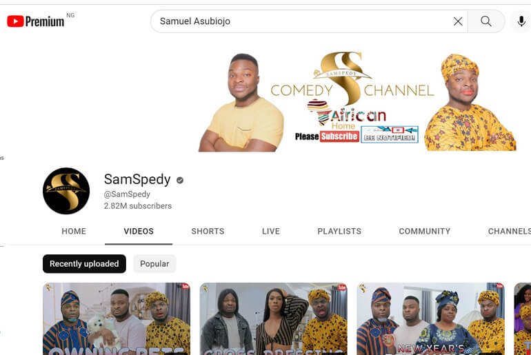 SamSpedy Youtube