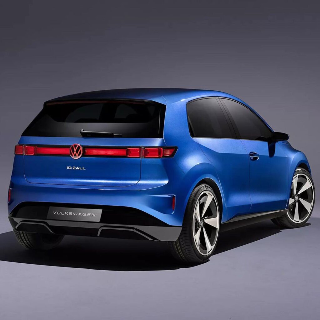 Volkswagen ID.2all concept back view