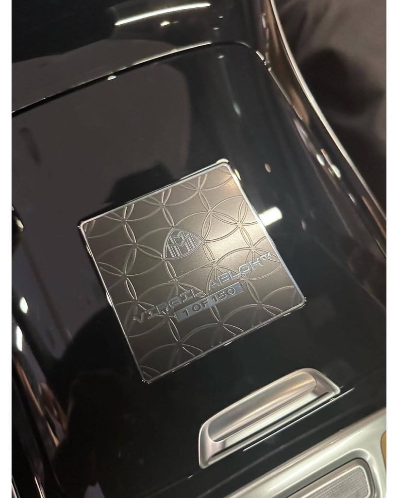 DAVIDO Bought Himself A 2023 Maybach S680 Virgil Abloh worth costs $600k in Nigeria 6 Davido's 2023 Maybach S680 Virgil Abloh