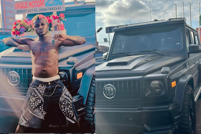 Portable Zazu Zeh Acquires G-wagon Brabus