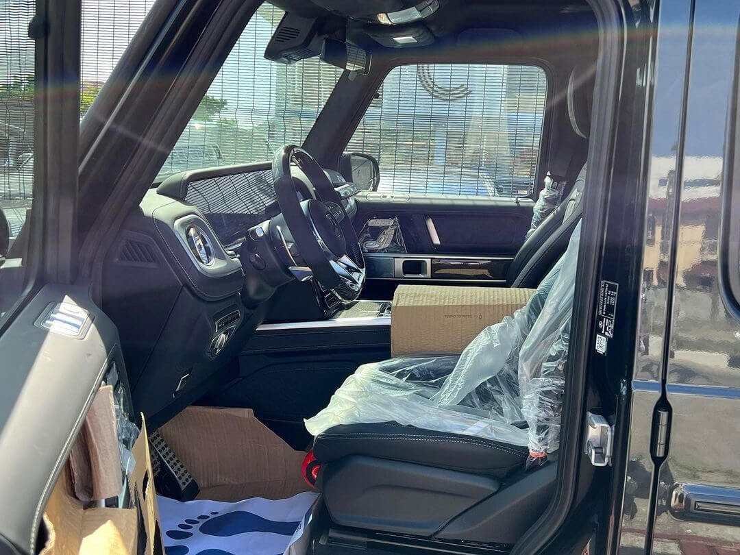 Inside the 2023 Mercedes-Benz G63 in Nigeria