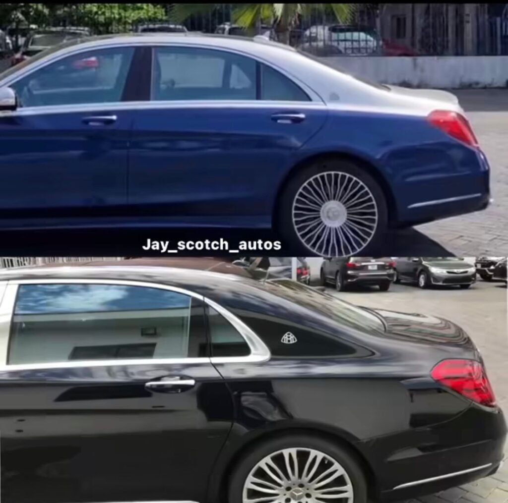 This is one of the ways you can know if a Mercedes Benz S-Class Maybach is real or fake 1 Maybach S-Class original & fake