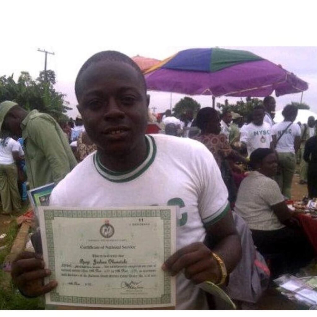 Oluwatobi Ajayi (Nord Automobile CEO) Biography, Career, Cars & Net Worth 3 Oluwatobi Ajayi during Nysc