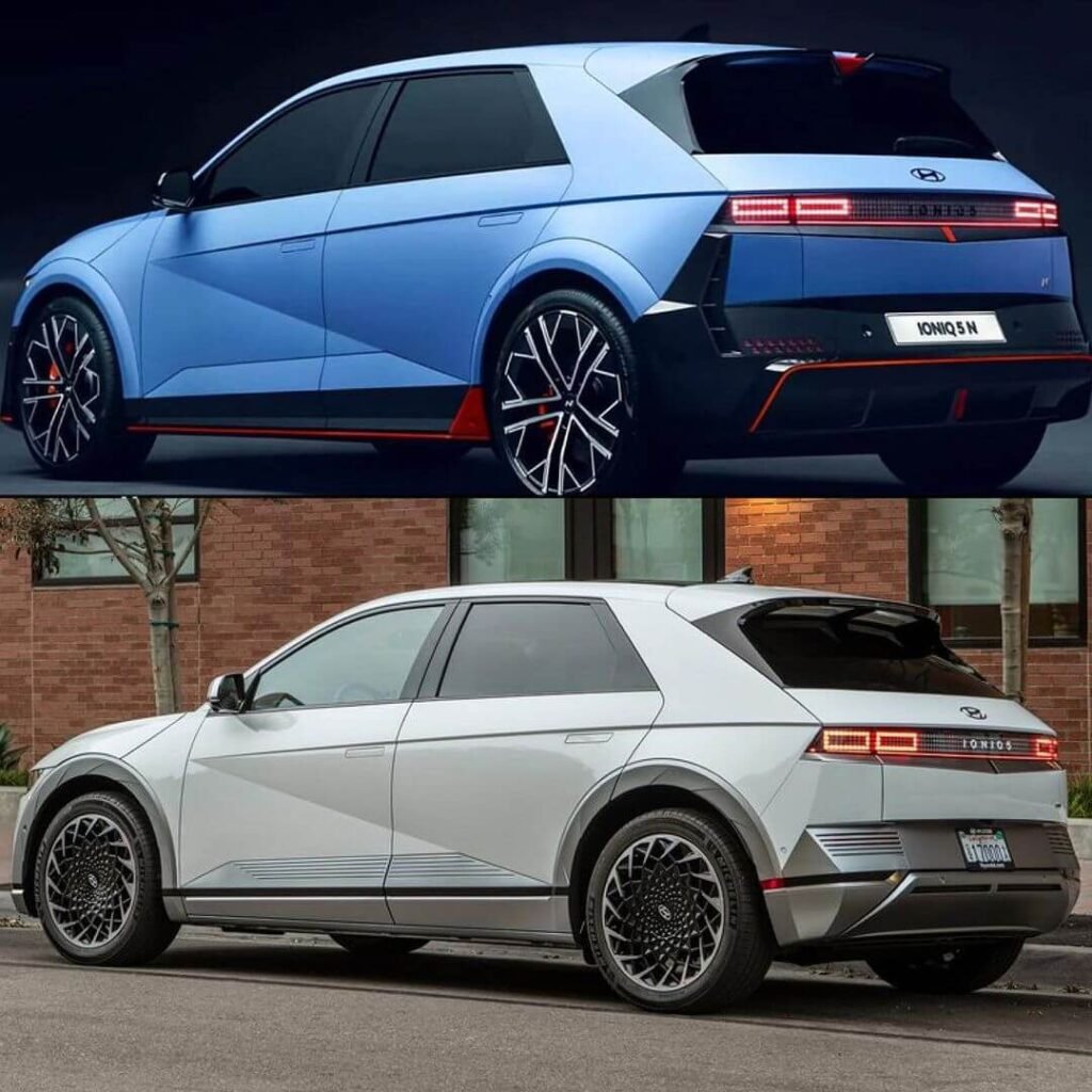 What is the difference between Hyundai IONIQ 5 and IONIQ 5 N? 3 IONIQ 5 and IONIQ 5 N