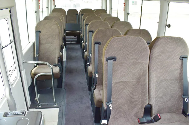 How much is Toyota Coaster 2023 in Nigeria? 1 Brand New 2023 Toyota Coaster interior