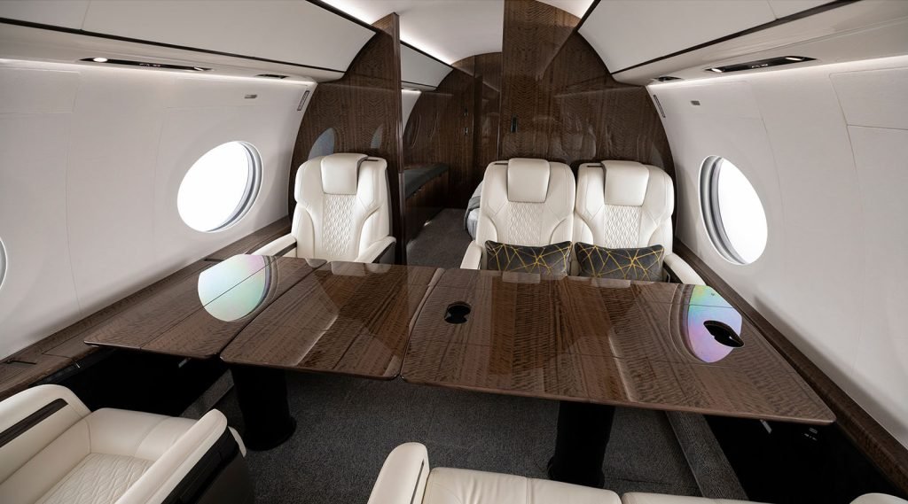 How Nigerian businessman set to complete the purchase of a N60 billion luxury jet Gulfstream G-700 jet 3 inside the N60 billion luxury jet Gulfstream G-700 jet
