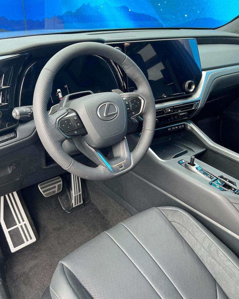 First look at the 2024 Lexus TX SUV in Nigeria 2 2024 Lexus TX SUV interior