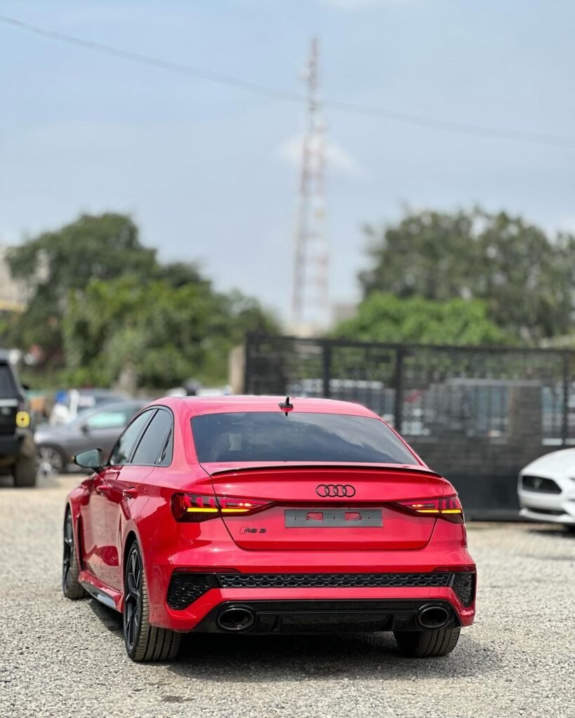 A closer look at the 2024 AUDI RS3 that Just Landed in Abuja, Cost N69 million 2 2024 AUDI RS3 interior
