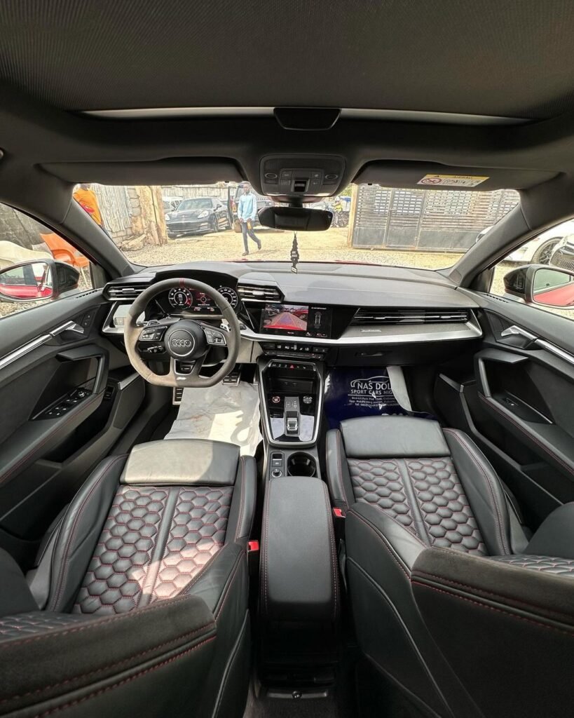 A closer look at the 2024 AUDI RS3 that Just Landed in Abuja, Cost N69 million 1 2024 AUDI RS3 interior
