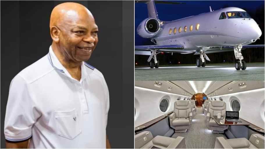 Arthur Eze Private Jet