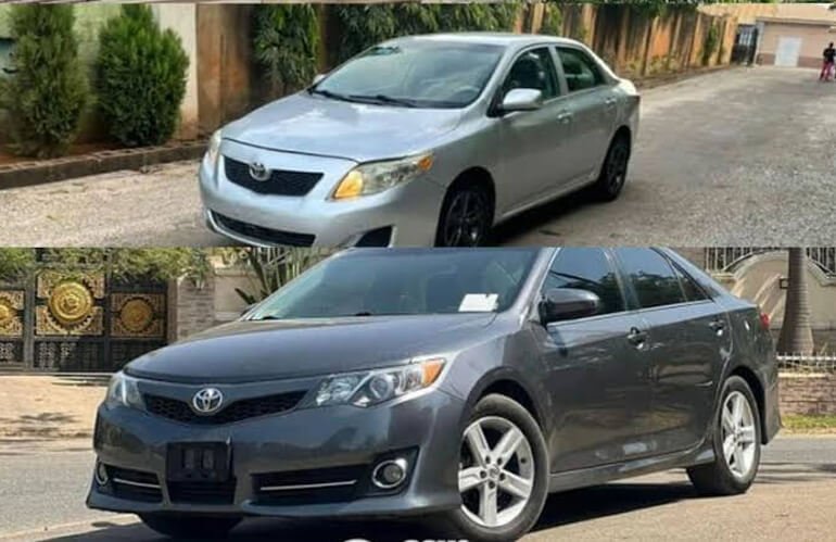 How much are Foreign used (Tokunbo) Toyota Corolla Models in Nigeria 2 How Toyota Corolla and Camry Became So Popular in Nigeria