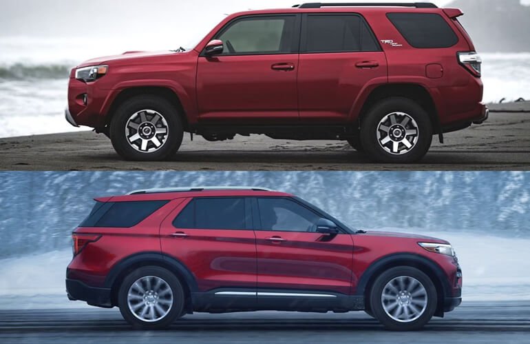 2024 Toyota 4Runner and 2024 Ford Explorer: Which is Better? 1 2024 Toyota 4Runner and 2024 Ford Explorer