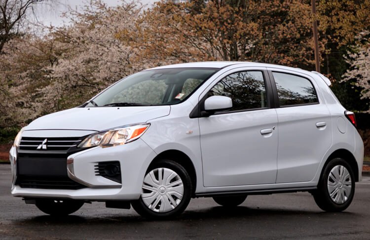 Here Are The TEN 2024 Cheapest New Cars You Can Buy Right Now 5 2023 Mitsubishi Mirage ES