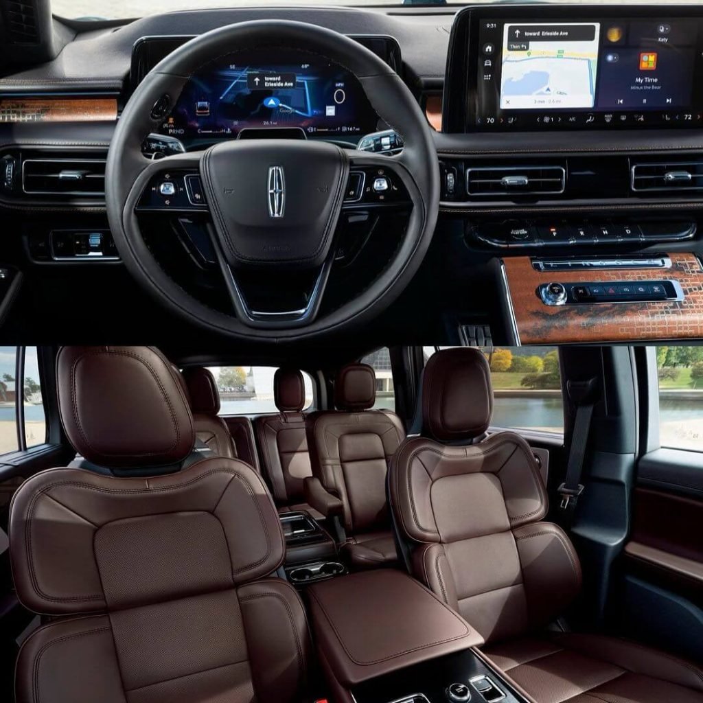 2025 Lincoln Aviator interior