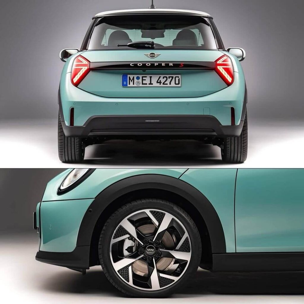 2025 Mini Cooper back view