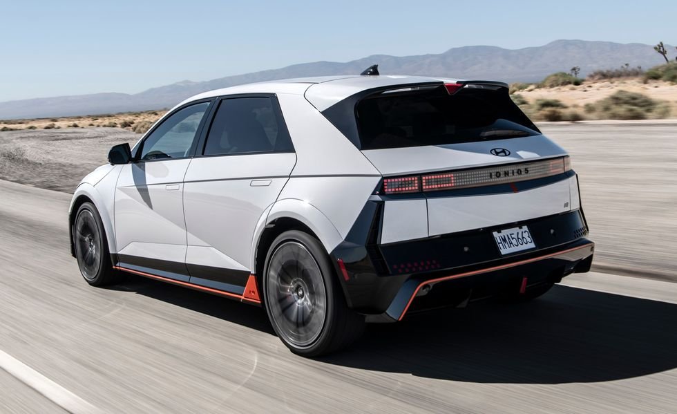 2025 Hyundai Ioniq 5 N back view