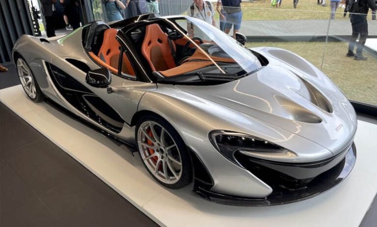 The McLaren P1 Has Been Converted Into A New Custom-Made Spider Race Car With Only 5 Units To Be Produced