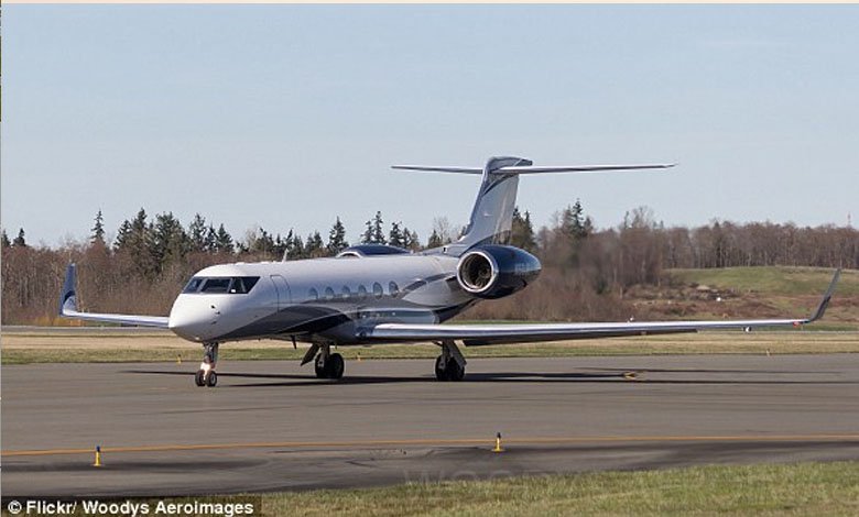 Laurene Powell Jobs private jet -  Gulfstream G650