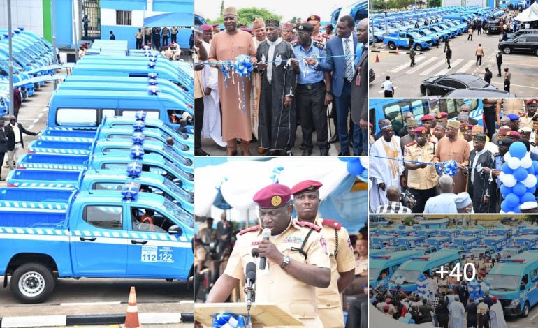 Buhari’s led Government procures 316 operational vehicles for FRSC, 239 patrol vehicles, 49 ambulances, 23 tow trucks and 5 patrol bikes