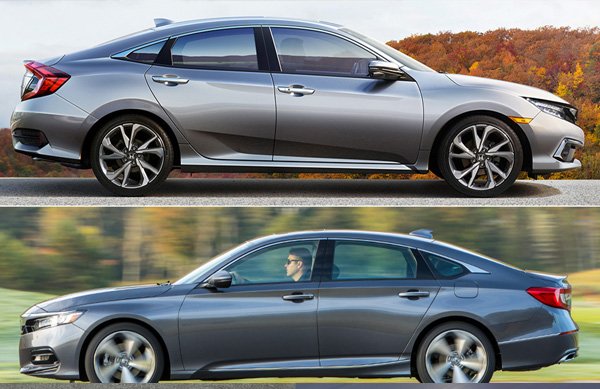 HONDA CIVIC VS. HONDA ACCORD