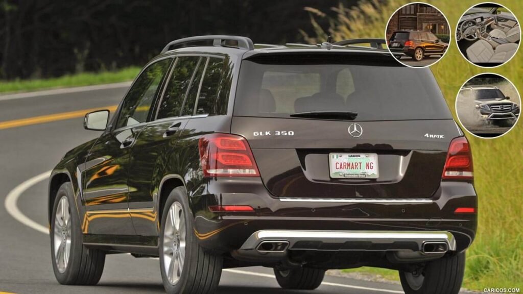 Mercedes Benz GLK350 back view