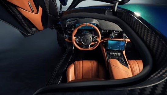 Rimac Nevera EV interior