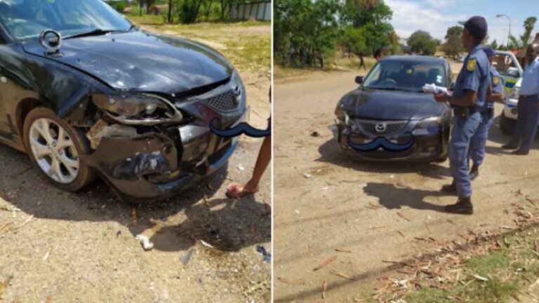Husband allegedly smashes wife's car over leaving him in South Africa