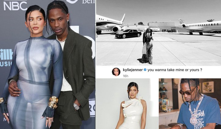 This life have money oh!!! Kylie Jenner is Confused which Private jet to use, her own or boo Travis Scott’s own!