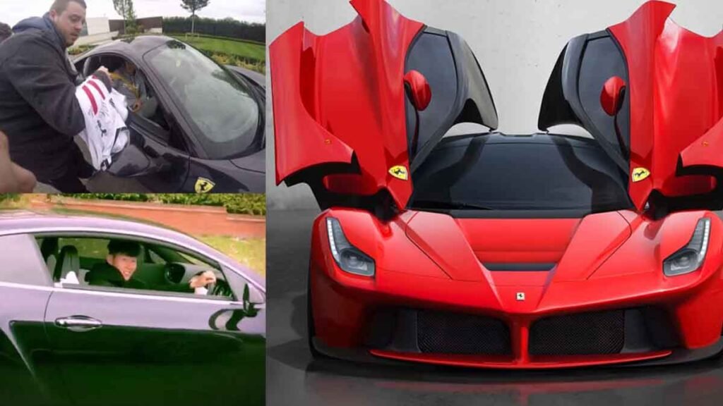 Heung-Min Son Ferrari LaFerrari